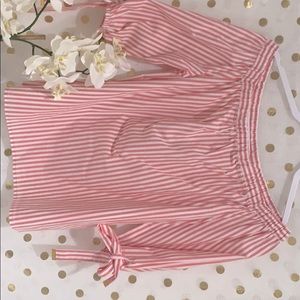 New Michael Kors off shoulder blouse